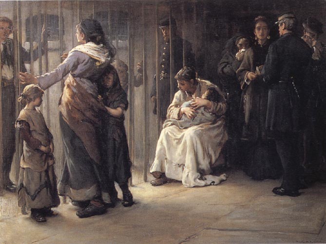 Frank Holl Newgate-Committed for trial